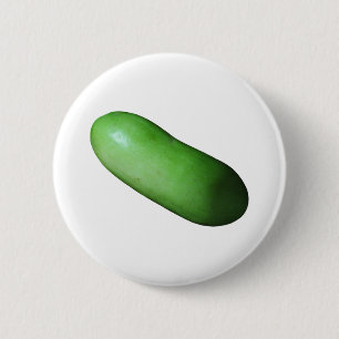 Badge Rond 5 Cm Courge verte (Melon d'hiver)
