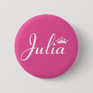 Badge Rond 5 Cm Couronne de princesse