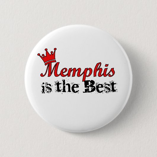 Badge Rond 5 Cm Couronne Memphis (Devant)