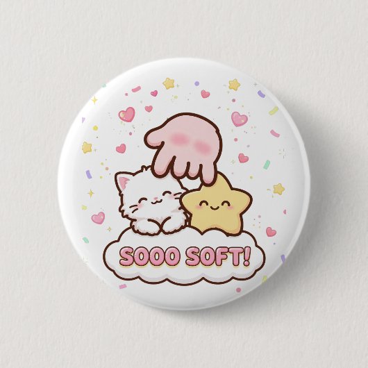 Badge Rond 5 Cm Coussin de jet (Devant)