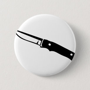 Badge Rond 5 Cm couteau