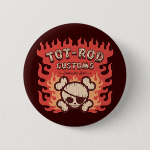 Badge Rond 5 Cm Coutumes de Rod de doigt