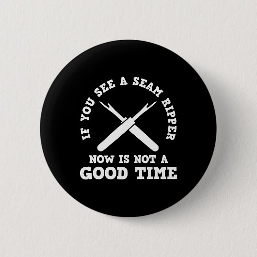 Badge Rond 5 Cm Couture (Devant)