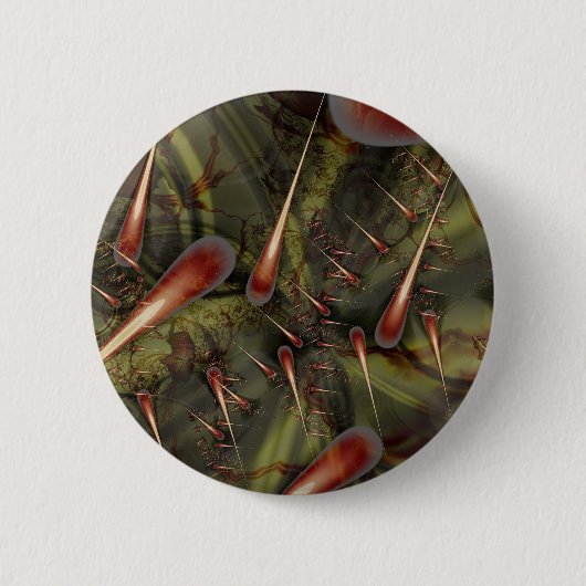 Badge Rond 5 Cm Couture d'agave (Devant)