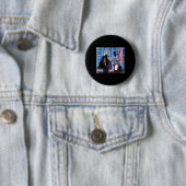 Badge Rond 5 Cm Couvercle Cd (En situation)