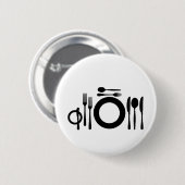 Badge Rond 5 Cm Couverts (Devant & derrière)
