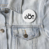 Badge Rond 5 Cm Couverts (En situation)