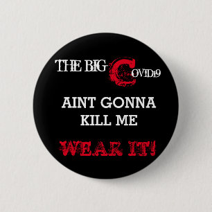 BADGE ROND 5 CM COVID19