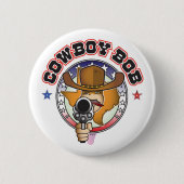 BADGE ROND 5 CM COWBOY BOB (Devant)