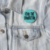 Badge Rond 5 Cm Craignez le conducteur (En situation)