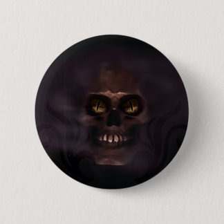 Badge Rond 5 Cm Crâne