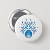 Badge Rond 5 Cm Crâne de soudure (Devant & derrière)