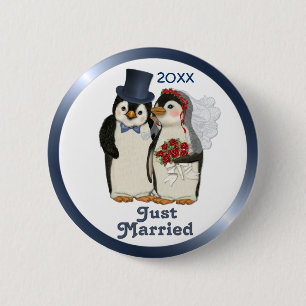 Badge Rond 5 Cm Cravate de mariée et de chambre de Mariage de ping