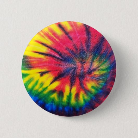 Badge Rond 5 Cm Cravate Motif teint (Devant)