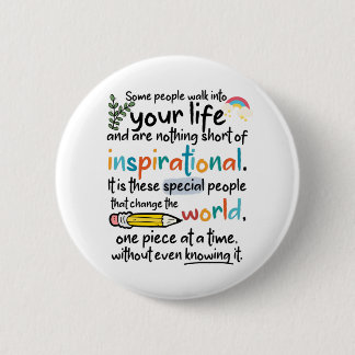 Badge Rond 5 Cm Crayons cassés couleur fixe