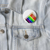 Badge Rond 5 Cm crayons de couleur (En situation)