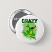 BADGE ROND 5 CM CRAZY FROG (Devant & derrière)