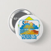 Badge Rond 5 Cm Créé à son image (Devant & derrière)