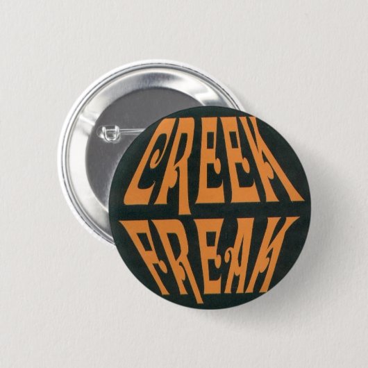 Badge Rond 5 Cm creekfreak (Devant & derrière)