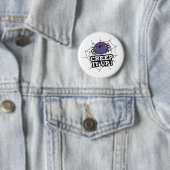 Badge Rond 5 Cm Creep It Up Funny Spider Pun (En situation)