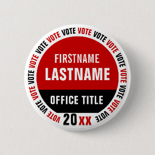 Badge Rond 5 Cm Créer un bouton de campagne personnalisé