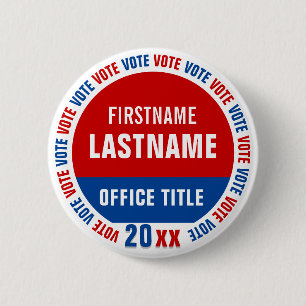 Badge Rond 5 Cm Créer un bouton de campagne personnalisé