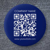Badge Rond 5 Cm Créer un code QR instantanément Design simple mode