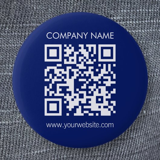 Badge Rond 5 Cm Créer un code QR instantanément Design simple mode