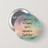 Badge Rond 5 Cm Créez votre propre devis de motivation océanique D (Devant & derrière)