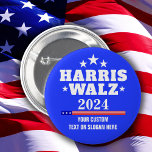 Badge Rond 5 Cm Créez votre propre Harris Walz 2024<br><div class="desc">Créez votre propre Harris Walz 2024 Campagne Rouge Bleu Montrez votre soutien pour Kamala Harris et Tim Walz à n'importe quelle convention,  Customisez ce produit maintenant en cliquant sur : personnaliser entrez votre texte dans la case - Et c'est tout, </div>
