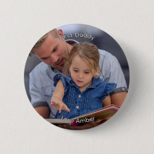 Badge Rond 5 Cm Créez Votre Propre Photo Image Personnalisée Texte