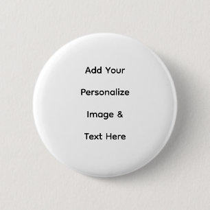 Badge Rond 5 Cm créez votre propre texte personnalisé personnalise