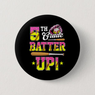 Badge Rond 5 Cm Crème Glacée Dégoulinante 5e Année Butter Up Ck À