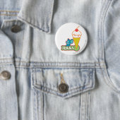 Badge Rond 5 Cm Crème glacée Jerry (En situation)