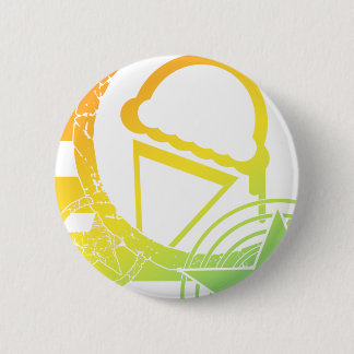 Badge Rond 5 Cm crème glacée punk dripz
