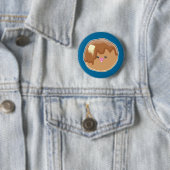 Badge Rond 5 Cm Crêpe ! (En situation)