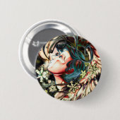 Badge Rond 5 Cm Crépuscule de plan rapproché de Gabriel (Devant & derrière)