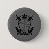 Badge Rond 5 Cm Crête (Devant)