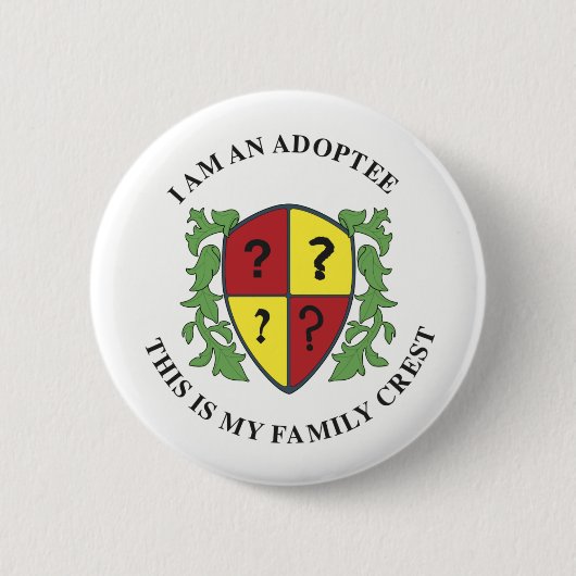 Badge Rond 5 Cm Crête de famille (Devant)
