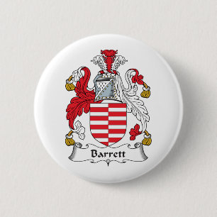 Badge Rond 5 Cm Crête de famille de Barrett