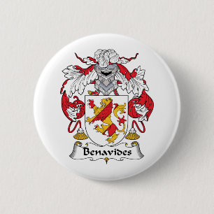 Badge Rond 5 Cm Crête de famille de Benavides