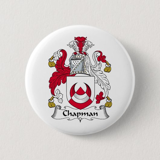 Badge Rond 5 Cm Crête de famille de Chapman (Devant)