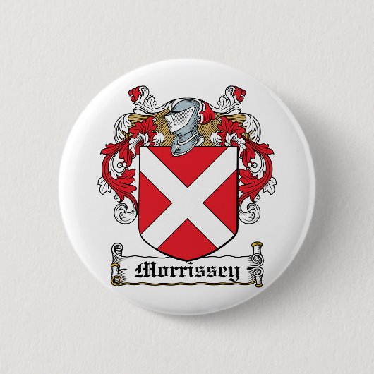 Badge Rond 5 Cm Crête de famille de Morrissey (Devant)