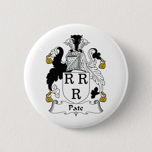 Badge Rond 5 Cm Crête de famille de pâté (Devant)