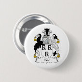 Badge Rond 5 Cm Crête de famille de pâté (Devant & derrière)
