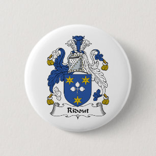 Badge Rond 5 Cm Crête de famille de Ridout
