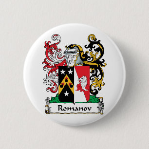 Badge Rond 5 Cm Crête de famille de Romanov