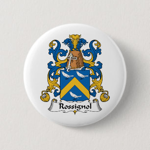 Badge Rond 5 Cm Crête de famille de Rossignol