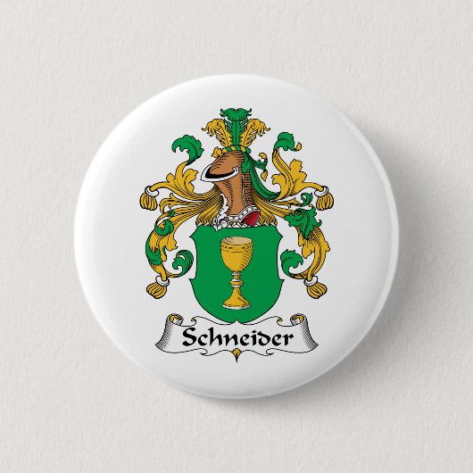 Badge Rond 5 Cm Crête de famille de Schneider (Devant)