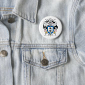 Badge Rond 5 Cm Crête de famille d'Ochoa (En situation)